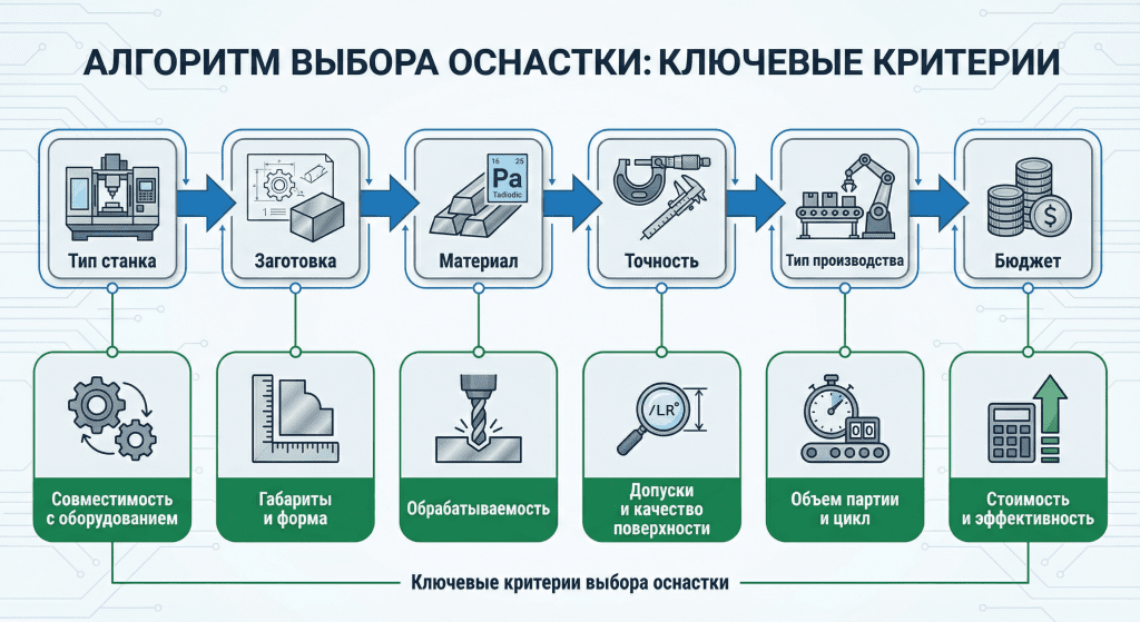 Ключевые критерии выбора оснастки Ключевые критерии выбора оснастки