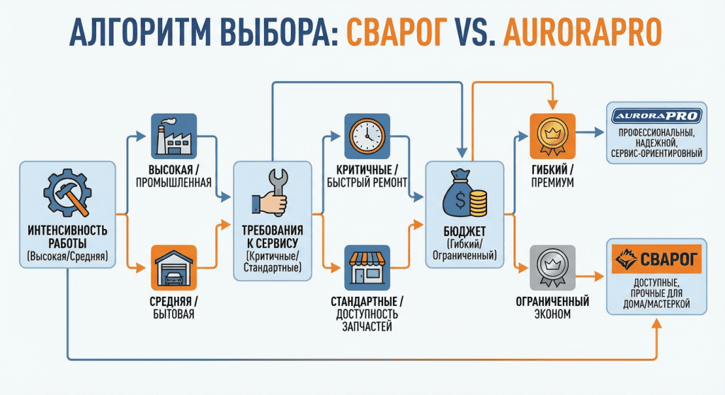 Инфографика выбора