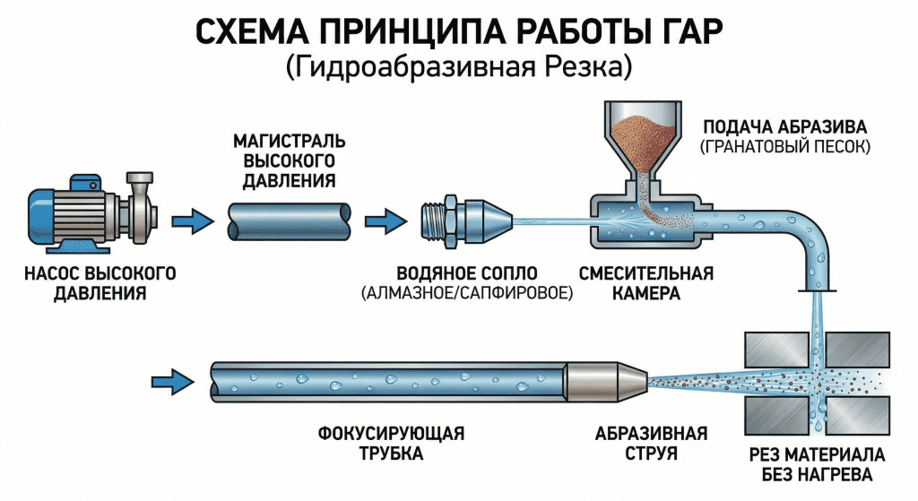 Схема принципа работы ГАР Схема принципа работы ГАР
